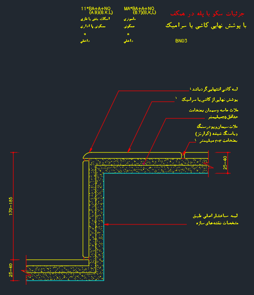 دانلود بیش از 20 پلان جزئیات پله اتوکد (دیتیل معماری) کمیاب