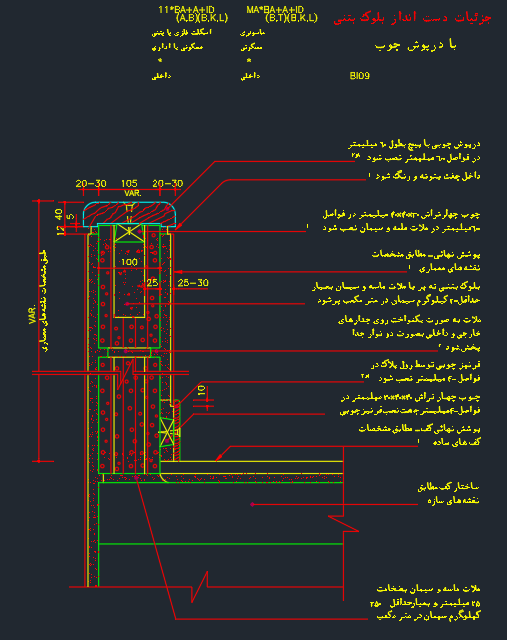 دانلود 15 پلان اتوکد جزئیات دست انداز (دیتیل معماری) کمیاب و عالی
