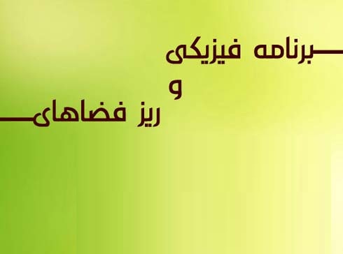برنامه فیزیکی (ریز فضا)
