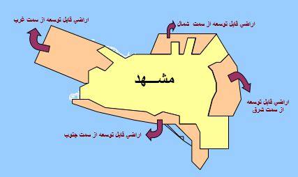 طرح جامع مشهد نقشه اتوکد مشهد