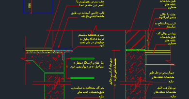 دانلود 30 پلان جزئیات دیوار بتنی (دیتیل معماری) کمیاب و عالی