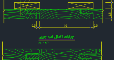 دانلود بیش از 15 پلان اتوکد جزئیات سقف کاذب (دیتیل معماری) کمیاب